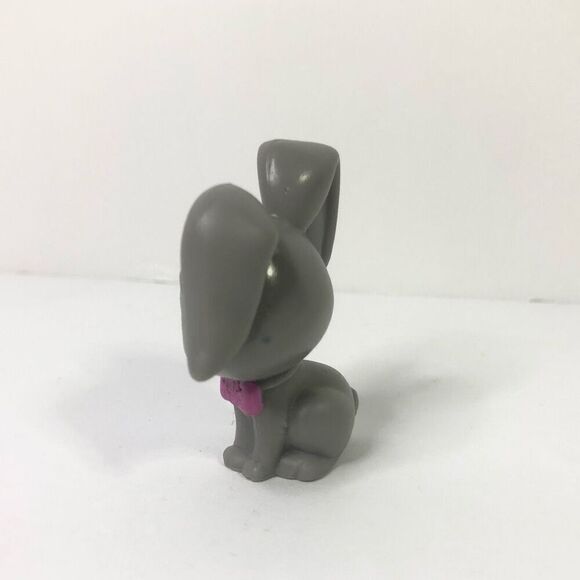 mattel grey bunny rabbit pet animals barbie dollhouse diorama cake topper - Picture 4 of 7